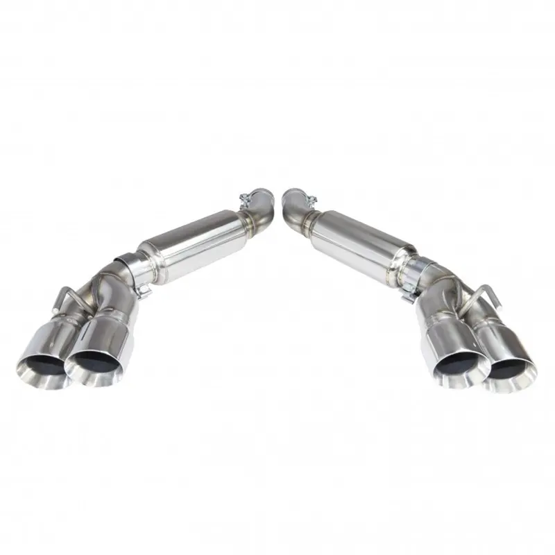 Kooks Custom Axle-Back Exhaust System – 3-Inch Stainless Steel With Quad Tips, Compatible With 2016–2020 Camaro Ss/Zl1 1