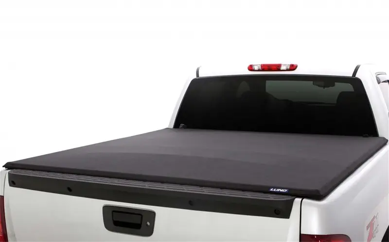 Lund Genesis Elite Tri-Fold Tonneau Cover – Black, Fits Most Full-Size Truck Beds (Excludes Rambox) 1