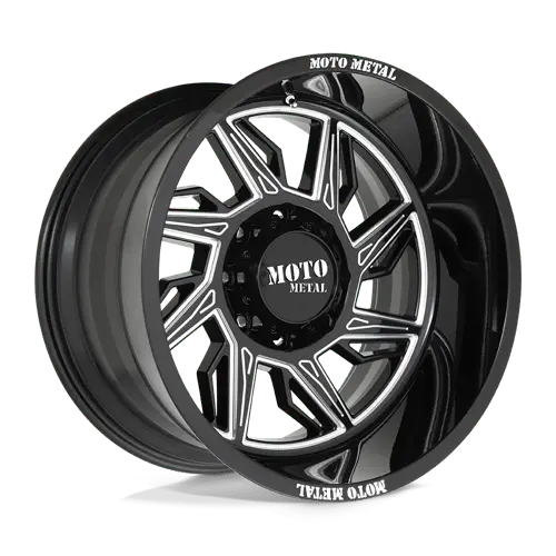 Moto Metal Mo99721068318Nr 20×10 Gloss Black Machined Wheel – 6×5.5, -18Mm Offset 1