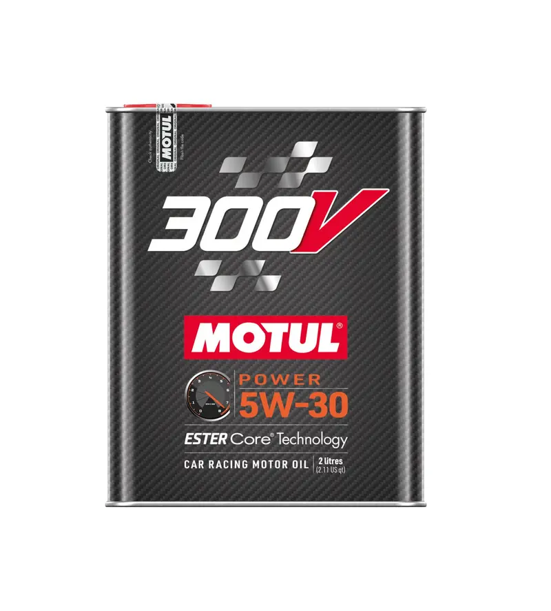 Motul Usa 110814 300V Power Oil 5W-30 Synthetic Engine Oil – 2-Liter Container 1