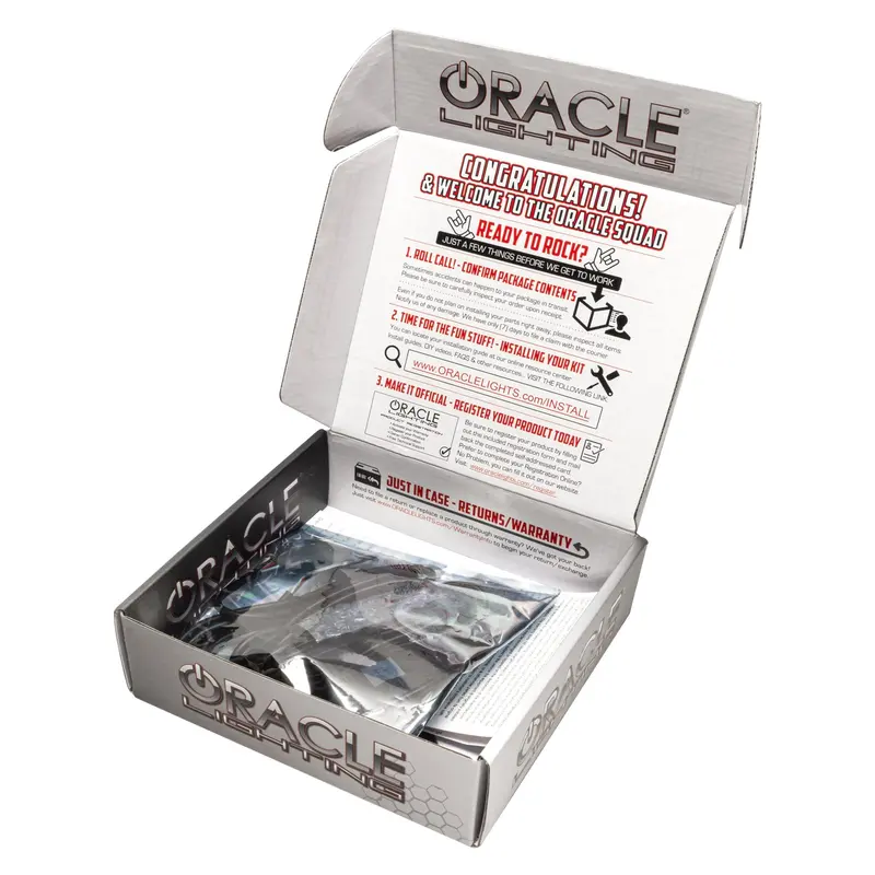 Oracle Lighting Chrome 1157 Led Bulbs – Amber Pair, Plug-And-Play 1