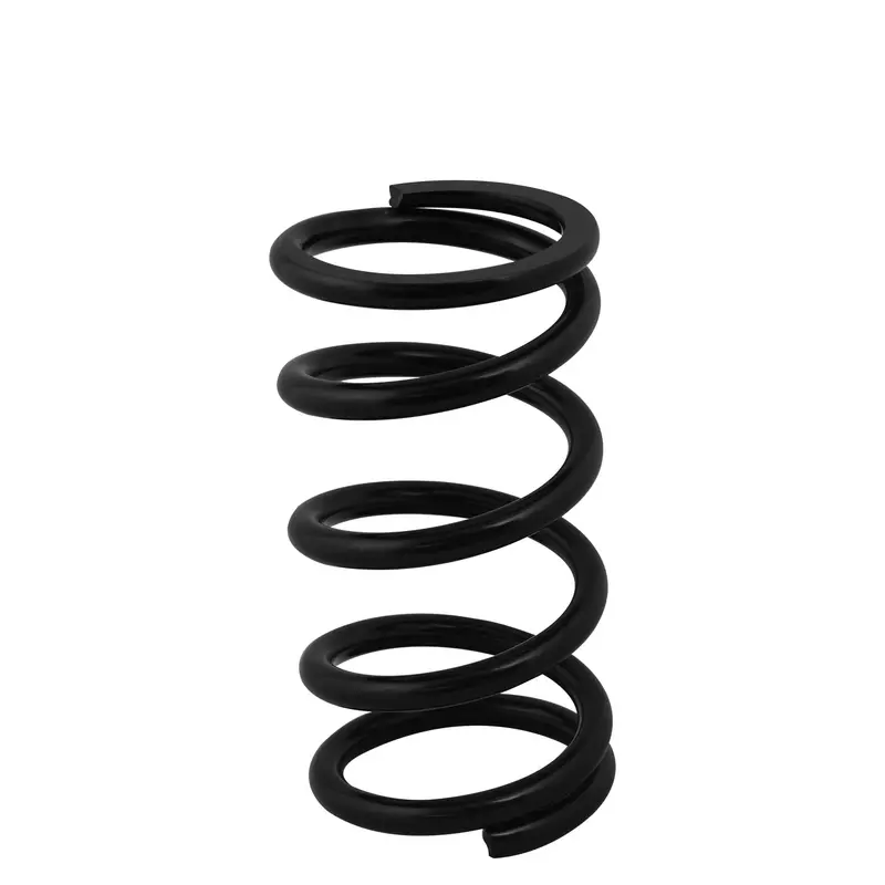 Qa1 High-Travel Cr-Si Spring: 2.5" Id, 7" Length, 350 Lb/In Rate, Black Powder-Coated 1