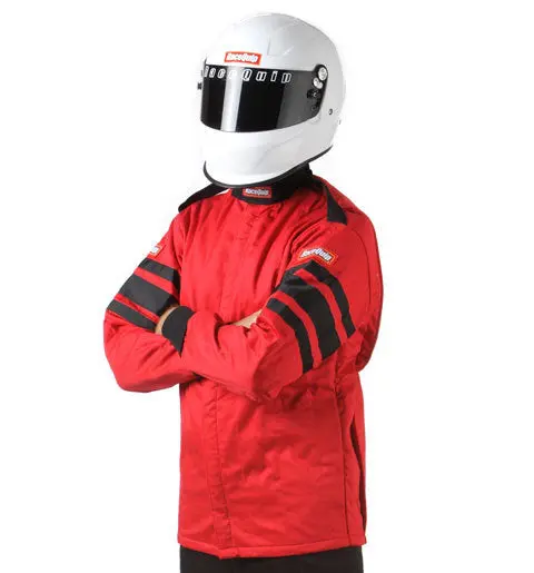 Racequip 121016 Red Jacket Multi-Layer Fire Suit – X-Large 1