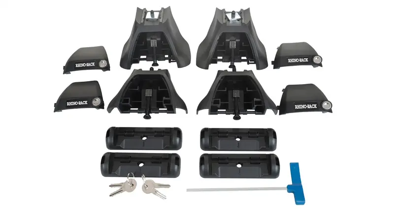Rhino-Rack Ja3787 Vortex Aero Roof Rack – Multi-Fit Crossbar System With 2500 Series Legs 1