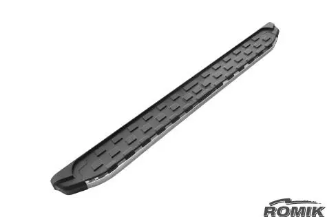 Romik Polished Running Boards – Side Steps For 2015–Present Ford Edge Suv 1