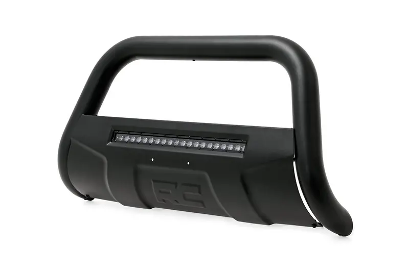 Rough Country B-T4071 Bull Bar With Integrated Led Light Bar For Toyota Tundra (2007–2020) 1