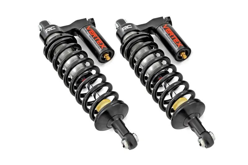 Rough Country Vertex Front Coilover Shock Pair – 0–2 Inch Lift, Polaris Ranger Full-Size (2009–2021) 1