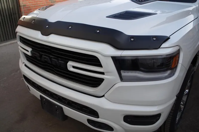 Tough Guard Hood Protector – Textured Black Shield For 2019–Present Ram 1500 (Excl. Rebel) 1
