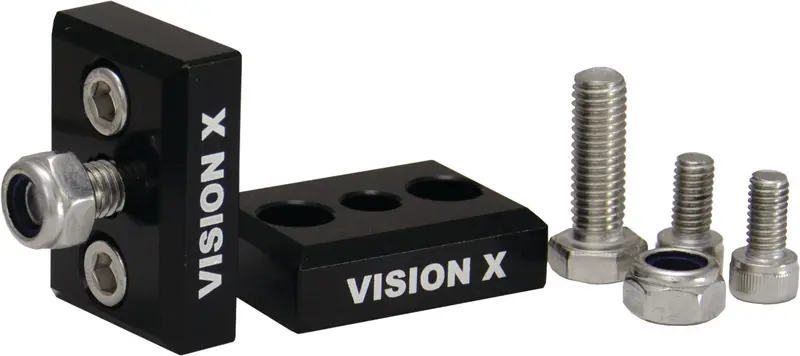 Vision X 9892917 Centered End-Mount Bracket & Hardware Kit For Xpi/Xpr Light Bars 1