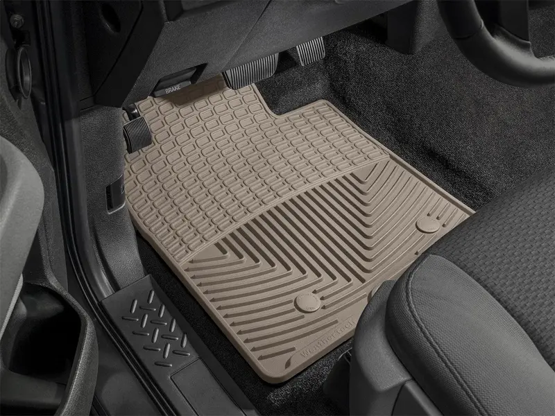 Weathertech All-Weather Floor Mats – Tan Front Set, Compatible With Non-Bose Audio Systems 1