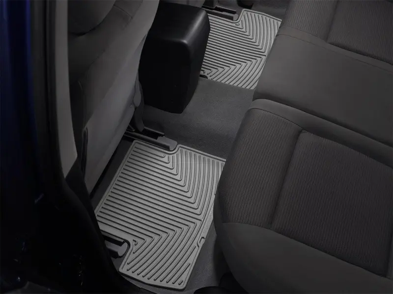Weathertech All-Weather Gray Rear Floor Mats – Dealer-Packaged, Precision-Cut Protection For Vehicle Interiors 1