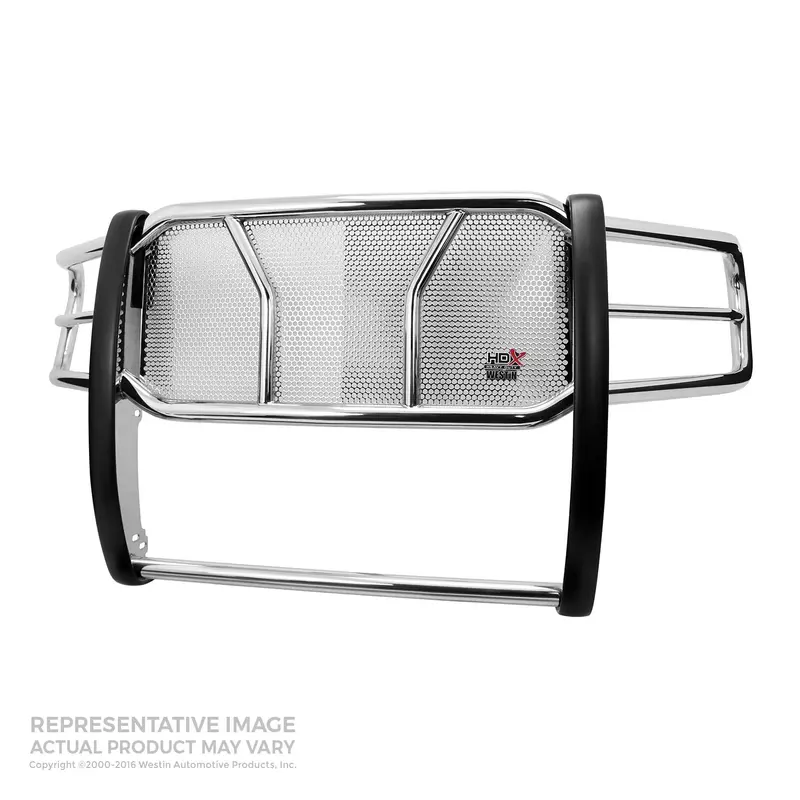 Westin Hdx Polished Stainless Steel Grille Guard – 2-Inch Tubing For Enhanced Front-End Protection 1