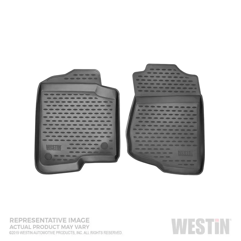 Westin Profile Black Floor Liners – Front Pair, Custom-Fit For Select Vehicles 1