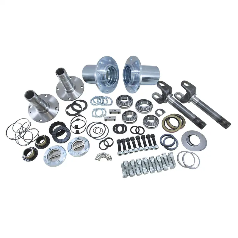 Yukon Gear Ya-Wu04 Spin-Free Locking Hub Conversion Kit For Dana 60 And Aam Axles – Compatible With 2000–2008 Dodge Srw Trucks 1